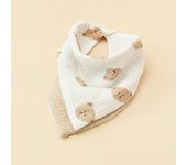 1PC Baby Cotton Soft Soothe Appease Square Towels Infant Color matching Bandana Handkerchief Muslin Burp Cloths Feeding Bibs