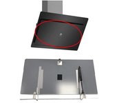 Cristal Puerta Exterior Campana Balay 3BC587GN, 73 x x37,5 cm 9001155506 con Amortiguador