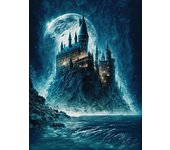 5d Diy Diamond Art Painting Kits Harry Potter Hogwarts Castle Moon Embroidery Jewelry Home Decor Cross Stitch Cartoon Kids Gift