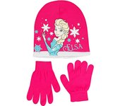 Disney Frozen Pack de Gorro y Guantes de Elsa
