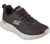 Deportivos Skechers Go Walk Flex - Vespid Fabricado En Malla Técnica Textil Para Hombre En Color Marrón