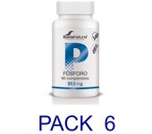 Soria Natural Pack 6  Fosforo 60 Comp