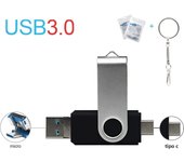 USB 3.0 Pen Drive OTG 3 IN 1 Type-c 3.0 Usb Flash Drive 8GB 16GB 32GB PenDrive 64GB 128GB Flash Usb Memory