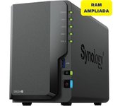 NAS Synology Diskstation DS224+- 2 Bahías 3.5'- 2.5'- 6GB DDR4- Formato Torre