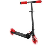 Patinete 2 Ruedas con luz en las ruedas, Ryder Dark Led Light Rojo (3442), Verde (9183) Scooter con ruedas en las luces de diseño. Resistente, ligero y muy divertido. Calidad a buen precio. A partir de 3 años