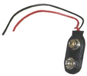Edm Porta Pila con Cable 9V para Cuentas - Organización de Pilas