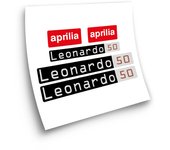 Kit de Pegatinas compatibles con moto Scooter Aprilia Leonardo 50
