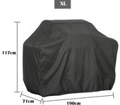 Cubierta De Barbacoa Impermeable Y Resistente Al Polvo Para Weber Tamaño 8 Apto Para Barbacoas Redondas Protección Contra La Lluvia MOV