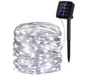 Solar LED Light Outdoor Waterproof Fairy Light Garland Christmas Decor Wedding Garden Party Yard New Year's Eve Decorations