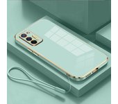 Luxury Square Plating Silicone Phone Case for VIVO Y02 Y02S Y15S Y16 Y20 Y35 Y36 Y78 IQOO Z7X T1 5G Protection Soft Cover Coque