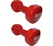 Mancuernas Antideslizantes BSFIT de Vinilo 0,5 Kg a 10 Kg - Gimnasio en Casa