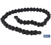 Cofan - Recambio de Cadena Reversible - Medidas 4 a 10 - Herramienta de Fontanería - 1 UNIDAD - Llaves de Cadena