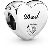 Pandora Joyería Charm Amor de Padre 796458CZ , para Mujer
