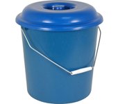 Cubo de Basura Plasvidavi 16L Compacto y Resistente para Herramientas Manuales