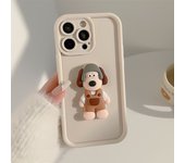 Cute 3D Cartoon Silicone Case for iPhone 15 14 11 12 13 Pro Max 7 8 15 Plus XR XS Max X SE 2020 iPhone11 11Pro 15Pro Matte Cover