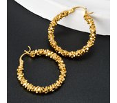 Sunny Jewelry Fashion Simple Hoop Earrings for Women Vintage Classic Circle Twist Geometry Huggie Party Wedding  Jewellery Gift
