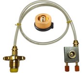 Asia Camping Gas Stove Propane Refill Adapter Outdoor LPG Flat Cylinder Burner Gas Charging Tank Coupler Container Adapter