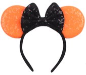 Hot Sales Mermaid Mouse Ears Headband For Girls Women 4.5" Bow Hairband Cartoon Character Cosplay Hair Accessories