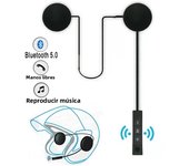Bluetooth Motorcycle Helmet Headset BT5.0 Wireless Riding Headphone Anti-interference Motor Bike Handsfree Helmet Headsets