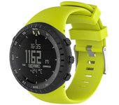 Pulsera para Suunto Core All Black Silicon Smart Watch Band Correa antiarañazo