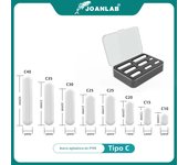 JOANLAB Magnetic Stirrer Bar Size 15mm 20mm 25mm 28mm 30mm 35mm 40mm PTFE Magnetic Stirrer Mixer Stir Bars 10 pcs Lab Supplies