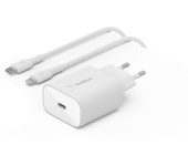 Belkin WCA004VF1MWH-B6 cargador de dispositivo móvil Teléfono móvil Blanco USB Carga rápida Interior
