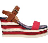 Zapatos de Cuna Mujer CHIKA10 NILA 03 ROJO | Cómodos y Elegantes