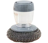 Cleaner Kitchen Rust Pot Pans Cleaning Scrubber Steel Rust Remover Scraper Brush Kit Metal Soap Scrub Brush Utensil Steel Wire