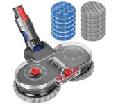 Mop Attachment for Dyson V15 V11 V10 V8 V7 Vacuum Cleaner, Electric Mop Attachment with Water Tank and 12 Washable Mops