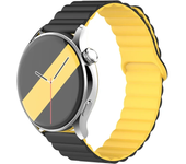 20mm 22mm watch strap For Amazfit GTS 4/2/Mini/2e/GTR 3 pro/GTR4/stratos belt Silicone Magnetic Loop bracelet amazfit bip u pro