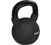 HOMCOM Pesa Rusa de 10 KG de Hierro Fundido con Recubrimiento de Neopreno Bola de Pesas con Mancuernas oscilante apta para el Piso para Levantamiento de Pesas, acondicionamiento, Fuerza y Entrenamiento Central