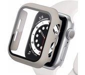 Tempered Glass+cover For Apple Watch Accessories 45mm 41mm 44mm 40mm 42mm Screen Protector Apple watch Case serie 9 4 5 6 SE 7 8