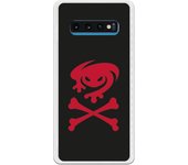 Funda original compatible con Samsung Galaxy S10 Plus - Levante Escudo Huesos Rojo