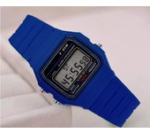 Reloj Digital LED De Moda Para Hombre Pequeño Y Simple Con Pantalla Cuadrada Y Correa De Silicona Reloj Electrónico Casual