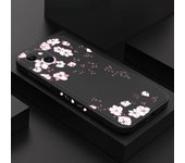 Plum Blossom Field Wind Phone Case For iPhone 15 Pro Max Case iPhone 14 13 12 11 Pro XS Max XR X 7 8 Plus 15 Soft Silicone Cover