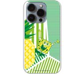 Funda original compatible con Iphone 14 Procon diseño de Bob Esponja Franjas Verdes