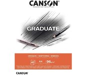 Canson Bloc Graduate A4 Papel de Alta Calidad para Artistas - Encuadernación de Espiral