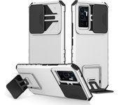 Shockproof Case For VIVO Y17S Y15S Y12A Y11 2019 Slide Camera Lens Protection Stand Phone Cover For VIVO Y5 2020 Y1S V23 5G S10E