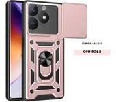 Slide Lens Protection Ring Bracket Case for Realme C67 GT 6T 6 3 Neo 6 5 C 65 63 61 55 53 53 51 35 33 2023 4G 5G Otter Cover Box