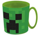 Stor - Minecraft Taza de Plástico apto para Micro 350ml