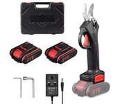 Tijeras de podar eléctricas de 21V, batería de litio inalámbrica recargable, tijeras eléctricas de jardín de mano