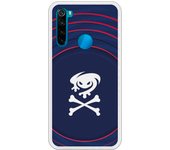 Funda original compatible con Xiaomi Redmi Note 8 - Levante Escudo Huesos Blanco