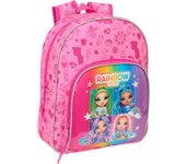 MOCHILA INFANTIL ADAPT.CARRO RAINBOW HIGH "SHINE"