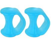 2pcs Silicone Toe Separator Finger Feet Care Protector Gel Toe Orthopedic Bunion Hallux Valgus Corrector Pedicure Spacer Yoga