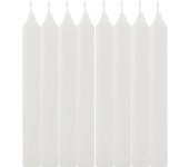 DEKORA SOUL Vela de Mesa Cilíndrica 17.5 cm - 100% Parafina, Mecha de Algodón, Sin Perfume, Variedad de Colores, Fabricada en España