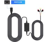 3A 3.5m Car Dash Cam DVR 12-24v Hardwire Cable Kit Step-Down Line Mini / Micro / Type-C USB Interface Charger Dashcam Camera