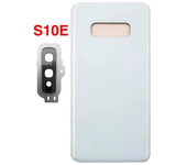 For SAM Galaxy S10 / S10 Plus / S10E G973 G975 Battery Back Cover Rear Door 3D Glass Panel Housing Case Camera Lens Replace