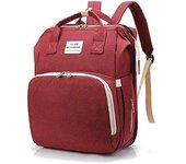 Bolsa para cambiar pañales de bebé, bolsa de pañales multifuncional, bolsa plegable portátil para cuna, bolsa para mamá, bolsa para madre y bebé