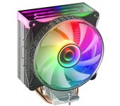 Mars gaming mcpu-vr disipador cpu - soporta hasta 180w tdp - doble espejo infinito argb - multisocket universal - control iluminacion argb - color negro
