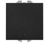 Interruptor piloto SIMON 270 16 AX negro mate